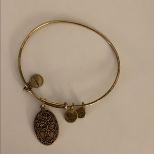 Gold Alex and Ani Bracelet